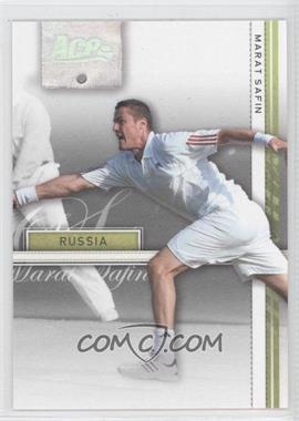 2007 Ace Authentic Straight Sets - [Base] - Silver #22 - Marat Safin /99