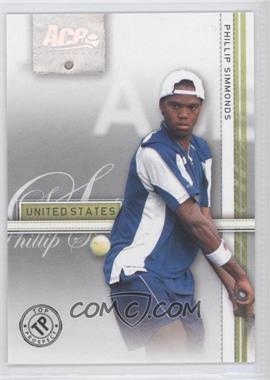 2007 Ace Authentic Straight Sets - [Base] - Silver #50 - Phillip Simmonds /99