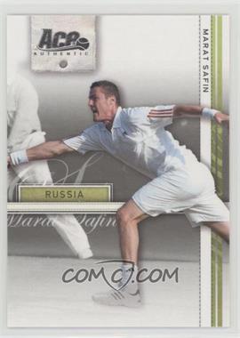 2007 Ace Authentic Straight Sets - [Base] #22 - Marat Safin