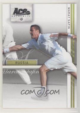 2007 Ace Authentic Straight Sets - [Base] #22 - Marat Safin