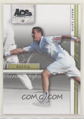 2007 Ace Authentic Straight Sets - [Base] #22 - Marat Safin