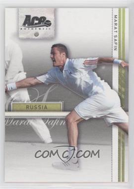 2007 Ace Authentic Straight Sets - [Base] #22 - Marat Safin