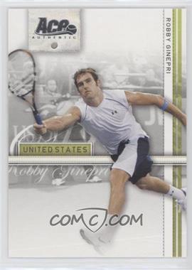 2007 Ace Authentic Straight Sets - [Base] #33 - Robby Ginepri