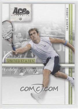 2007 Ace Authentic Straight Sets - [Base] #33 - Robby Ginepri