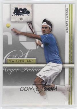 2007 Ace Authentic Straight Sets - [Base] #34 - Roger Federer