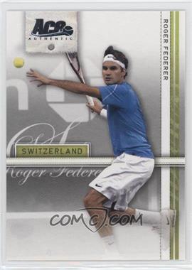 2007 Ace Authentic Straight Sets - [Base] #34 - Roger Federer