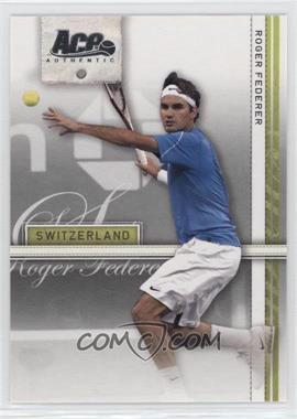 2007 Ace Authentic Straight Sets - [Base] #34 - Roger Federer