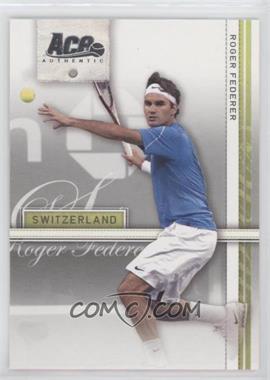 2007 Ace Authentic Straight Sets - [Base] #34 - Roger Federer