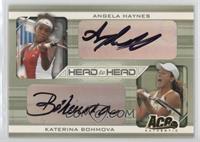 Angela Haynes, Katerina Bohmova #/150