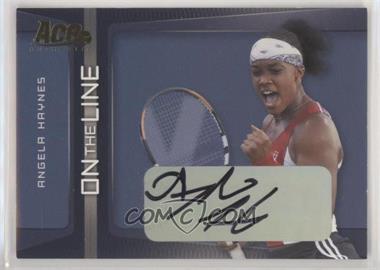 2007 Ace Authentic Straight Sets - On the Line - Autographs #OL-2 - Angela Haynes [EX to NM]