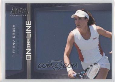 2007 Ace Authentic Straight Sets - On the Line #OL-16 - Tiffany Dabek