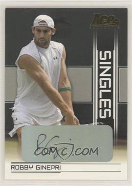 2007 Ace Authentic Straight Sets - Singles - Autographs #SI-13 - Robby Ginepri [EX to NM]