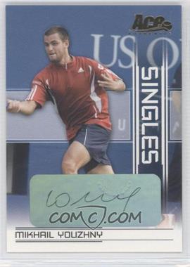 2007 Ace Authentic Straight Sets - Singles - Autographs #SI-18 - Mikhail Youzhny