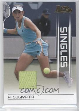 2007 Ace Authentic Straight Sets - Singles - Materials #SI-11 - Ai Sugiyama