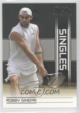 2007 Ace Authentic Straight Sets - Singles #SI-13 - Robby Ginepri