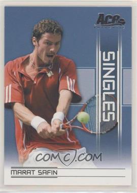 2007 Ace Authentic Straight Sets - Singles #SI-17 - Marat Safin