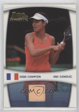 2008 Ace Authentic GSM - [Base] - Gold Materials #GS 4 - Ana Ivanovic /29