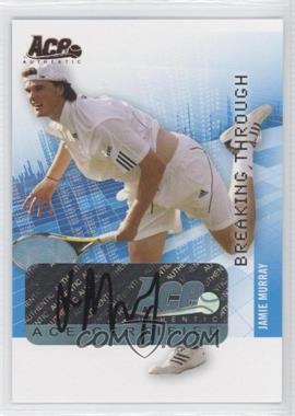 2008 Ace Authentic Grand Slam II - Breaking Through Autographs - Bronze #BT16 - Jamie Murray