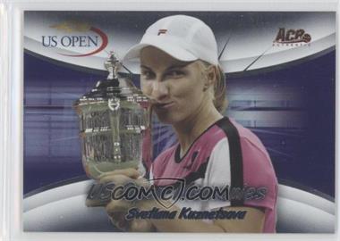 2008 Ace Authentic Grand Slam II - US Open Memories - Bronze #USOM-13 - Svetlana Kuznetsova