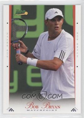 2008 Ace Authentic Matchpoint - [Base] - Blue #20 - Bob Bryan