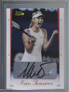 2008 Ace Authentic Matchpoint - [Base] - Platinum Autographs #8 - Maria Sharapova /1 [Noted]