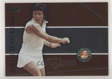 2008 Ace Authentic Matchpoint - French Open - Foil #RG12 - Billie Jean King