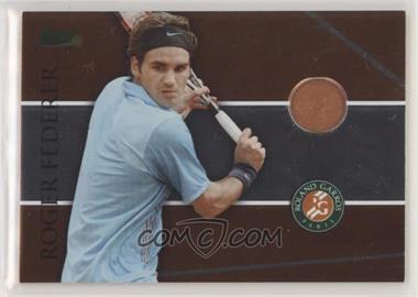 2008 Ace Authentic Matchpoint - French Open - Memorabilia #RG14 - Roger Federer [Noted]