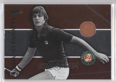 2008 Ace Authentic Matchpoint - French Open - Memorabilia #RG5 - Adriano Panatta