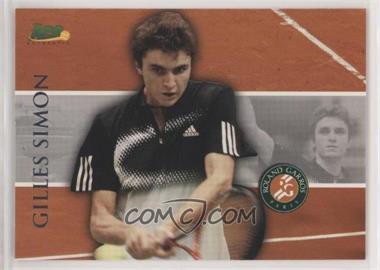 2008 Ace Authentic Matchpoint - French Open #RG16 - Gilles Simon