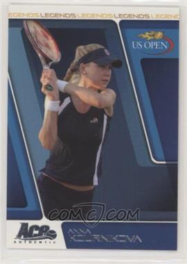 2008 Ace Authentic US Open - [Base] #US 27 - Anna Kournikova