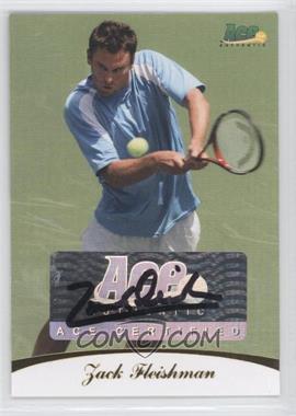 2010 Ace Authentic - Autographs - Gold #11 - Zack Fleishman /19