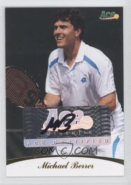 2010 Ace Authentic - Autographs - Gold #2 - Michael Berrer /19