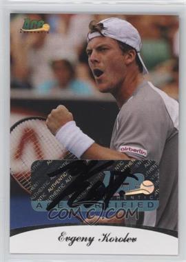 2010 Ace Authentic - Autographs #15 - Evgeny Korolev /85