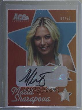 2011 Ace Authentic Match Point 2 - Star Sightings Autographs #SS11 - Maria Sharapova /20 [EX to NM]