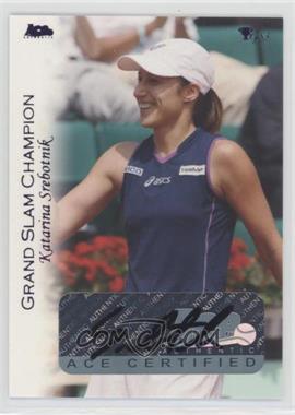 2012 Ace Authentic Grand Slam 3 - [Base] - Blue Foil #48 - Katarina Srebotnik