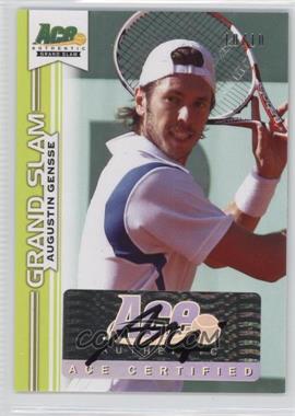 2013 Ace Authentic Grand Slam - [Base] - Lime Green #BA-AG1 - Augustin Gensse /10