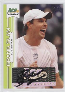 2013 Ace Authentic Grand Slam - [Base] - Lime Green #BA-BB1 - Bob Bryan /10