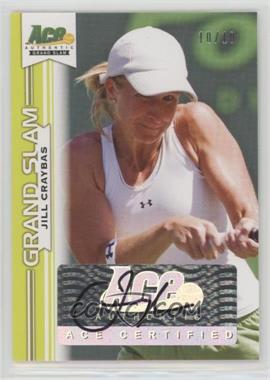 2013 Ace Authentic Grand Slam - [Base] - Lime Green #BA-JC2 - Jill Craybas /10