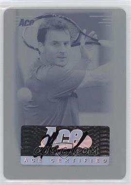 2013 Ace Authentic Grand Slam - [Base] - Printing Plate Cyan #BA-AP3 - Andrei Pavel /1