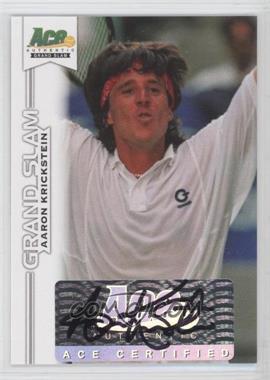 2013 Ace Authentic Grand Slam - [Base] #BA-AK4 - Aaron Krickstein