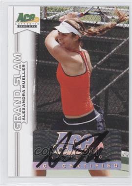 2013 Ace Authentic Grand Slam - [Base] #BA-AM2 - Alexandra Mueller