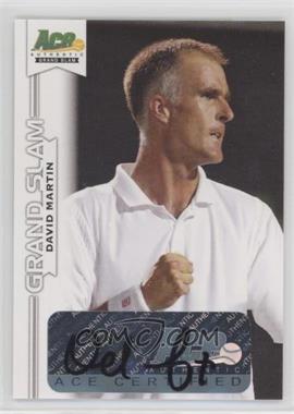 2013 Ace Authentic Grand Slam - [Base] #BA-DM1 - David Martin