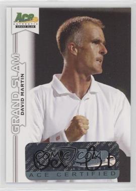 2013 Ace Authentic Grand Slam - [Base] #BA-DM1 - David Martin