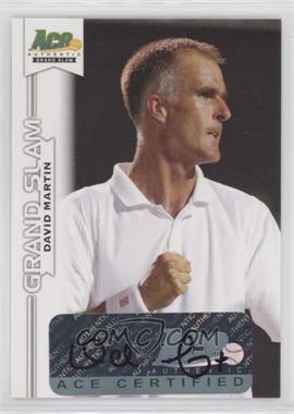 2013 Ace Authentic Grand Slam - [Base] #BA-DM1 - David Martin