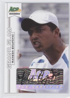 2013 Ace Authentic Grand Slam - [Base] #BA-MB2 - Mahesh Bhupathi