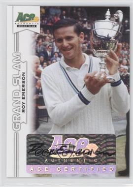 2013 Ace Authentic Grand Slam - [Base] #BA-RE1 - Roy Emerson