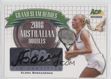 2013 Ace Authentic Grand Slam - Grand Slam Heroes #GSH-AB2 - Alona Bondarenko