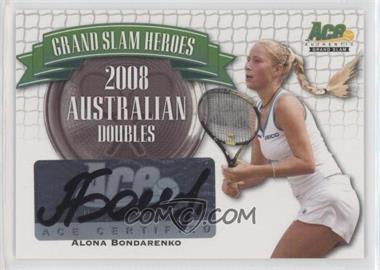 2013 Ace Authentic Grand Slam - Grand Slam Heroes #GSH-AB2 - Alona Bondarenko