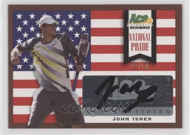 2013 Ace Authentic Grand Slam - National Pride - Bronze #NP-JI1 - John Isner /50