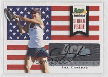 2013 Ace Authentic Grand Slam - National Pride #NP-JC2 - Jill Craybas